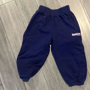 Authentic Balenciaga kids campaign joggers
